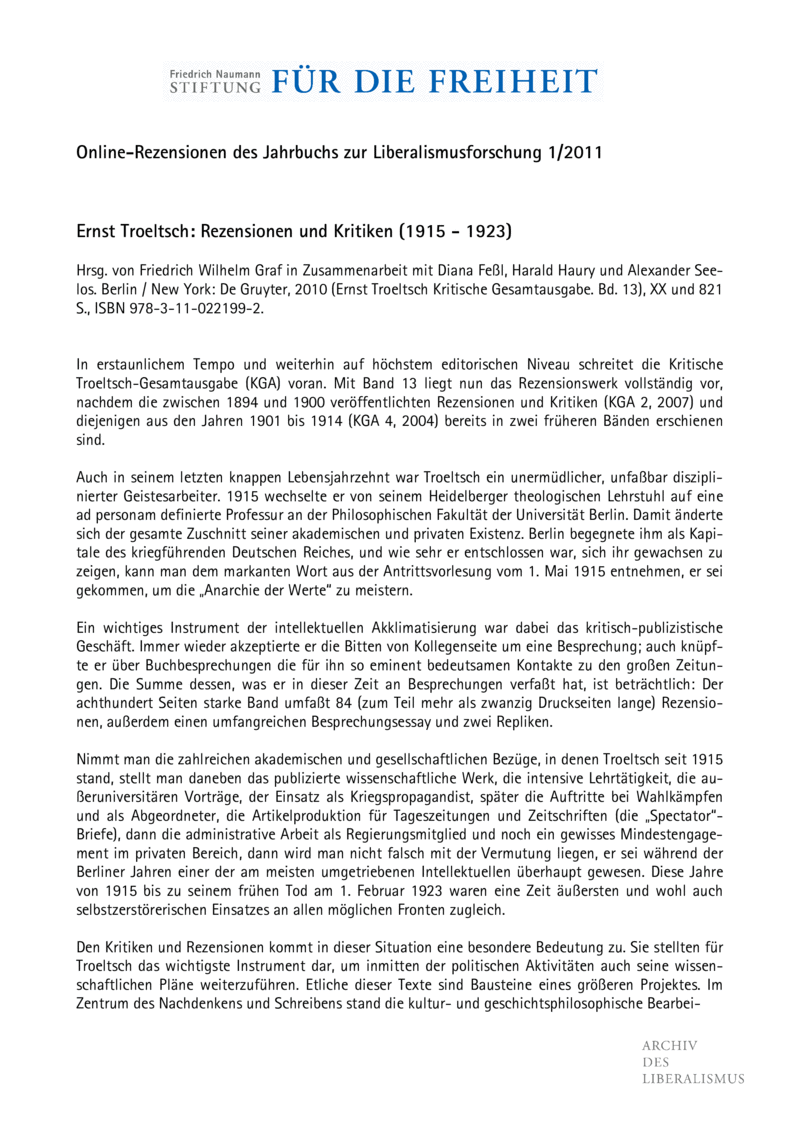 Open gallery for Ernst Troeltsch. Kritische Gesamtausgabe