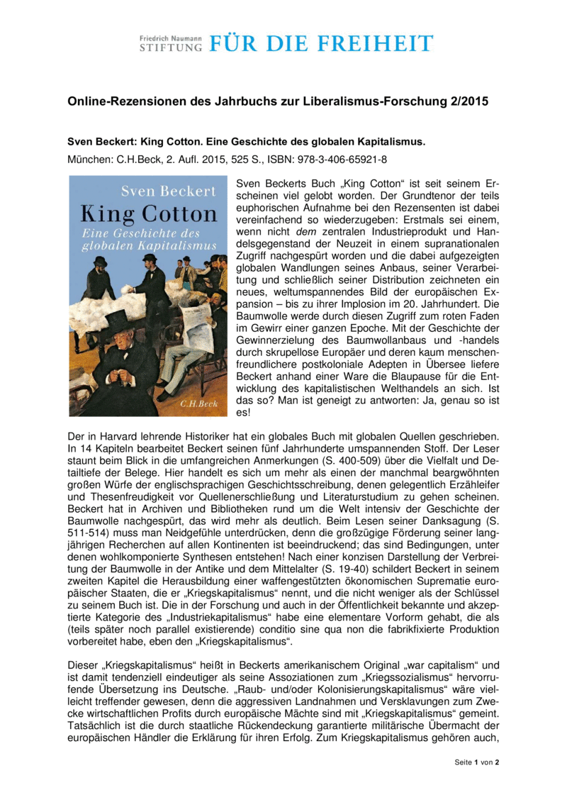 Open gallery for King Cotton