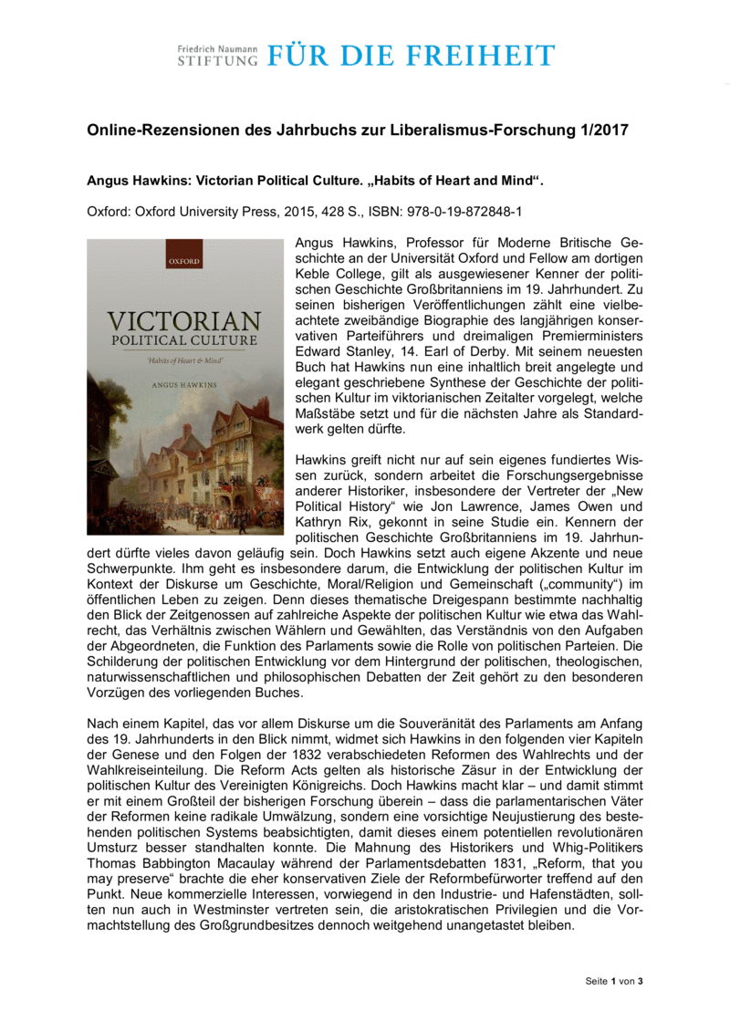 Open gallery for Victorian Political Culture