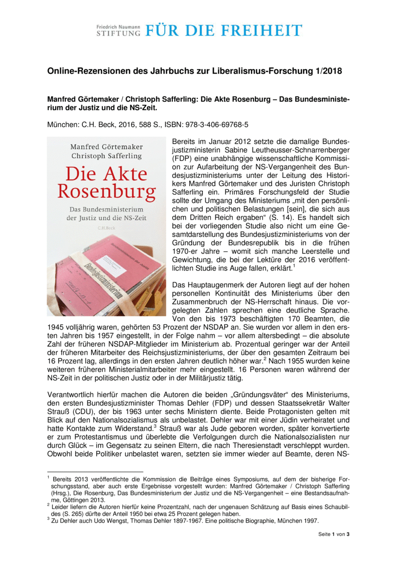 Open gallery for Die Akte Rosenburg