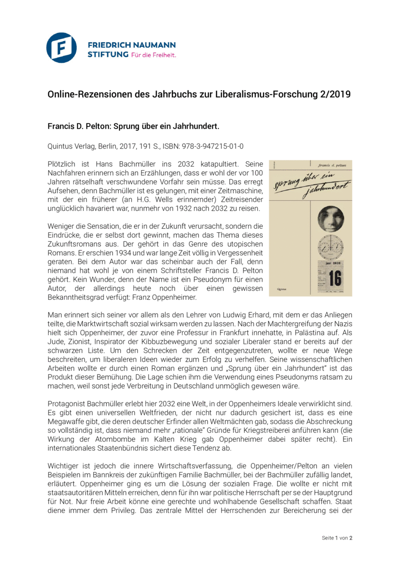 Open gallery for Sprung über ein Jahrhundert