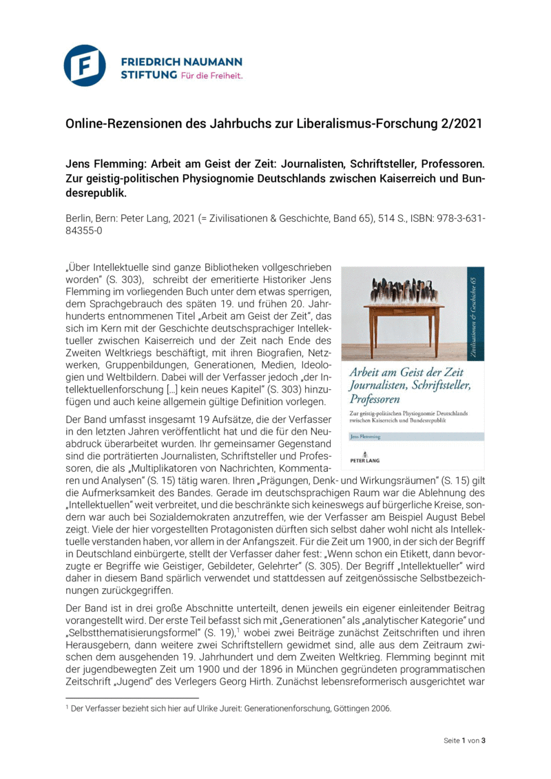 Open gallery for Arbeit am Geist der Zeit, Journalisten, Schriftsteller, Professoren