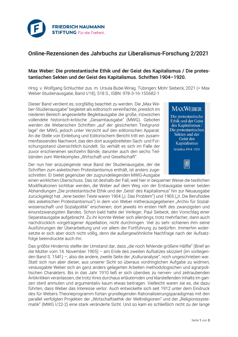 Open gallery for Studienausgabe der Max-Weber-Gesamtausgabe