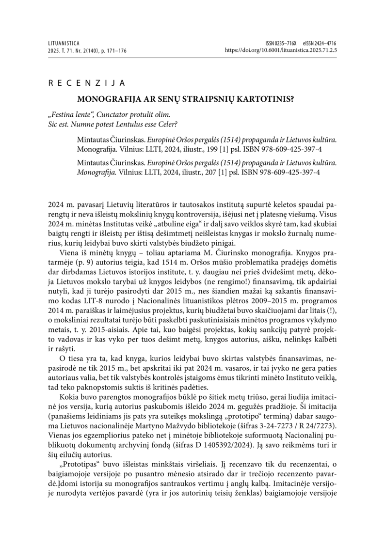 Open gallery for Europinė Oršos pergalės (1514) propaganda ir Lietuvos kultūra