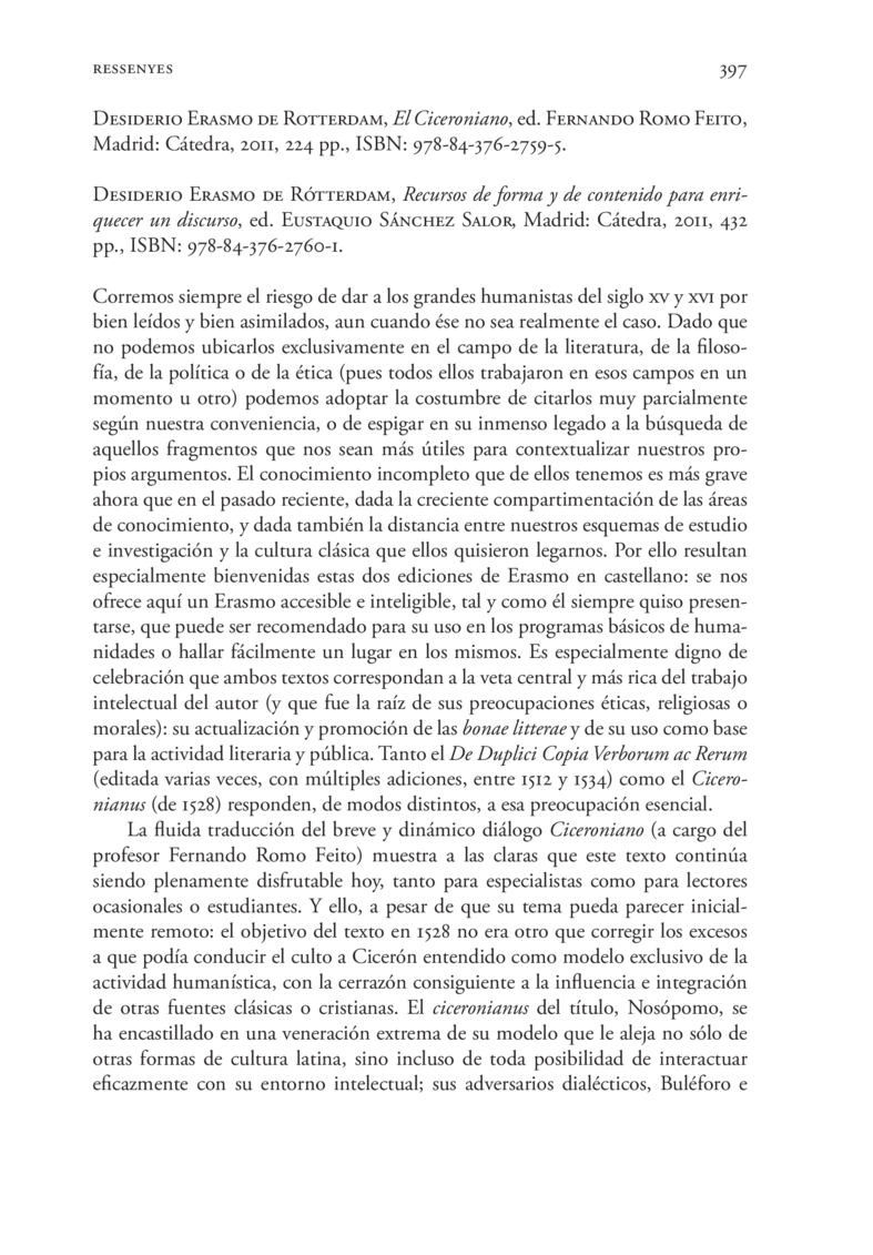 Open gallery for El Ciceroniano