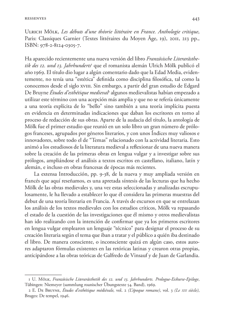 Open gallery for Les débuts d’une théorie littéraire en France
