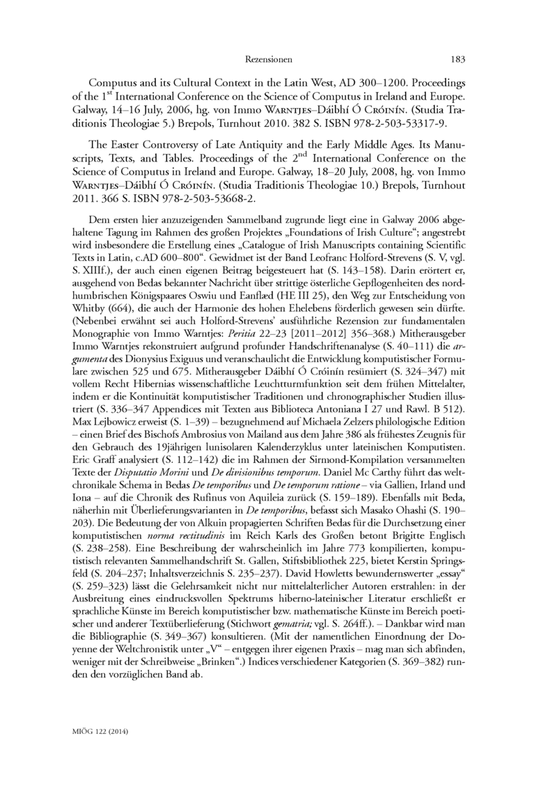 Open gallery for The Easter Controversy of Late Antiquity and the Early Middle Ages