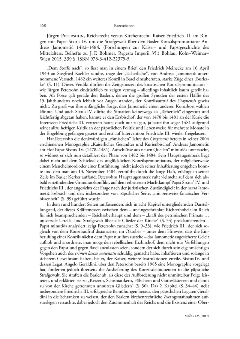 Open gallery for Reichsrecht versus Kirchenrecht