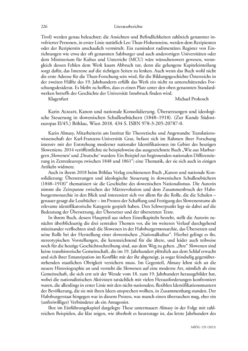 Open gallery for Kanon und nationale Konsolidierung