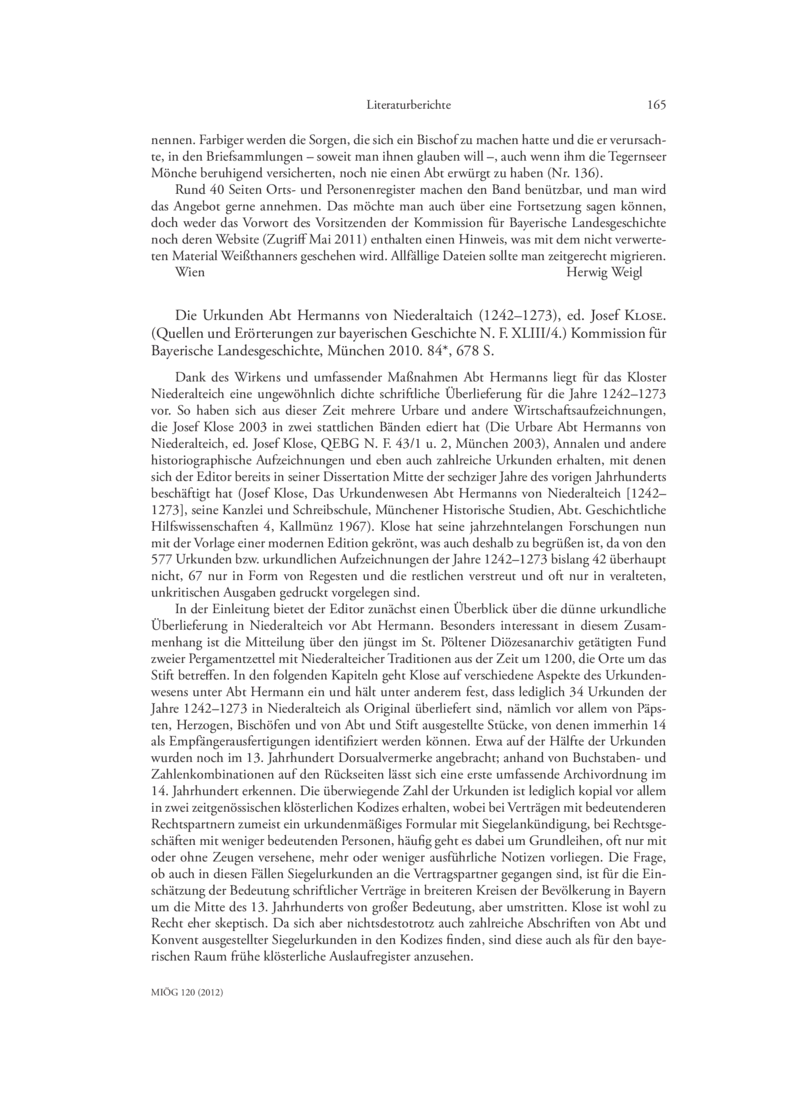 Open gallery for Die Urkunden Abt Hermanns von Niederaltaich (1242–1273)