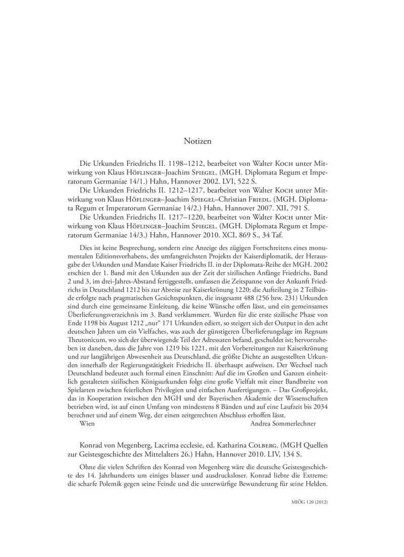 Open gallery for Die Urkunden Friedrichs II. 1212–1217