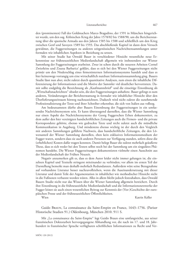 Open gallery for La connaissance du Saint-Empire en France, 1643–1756