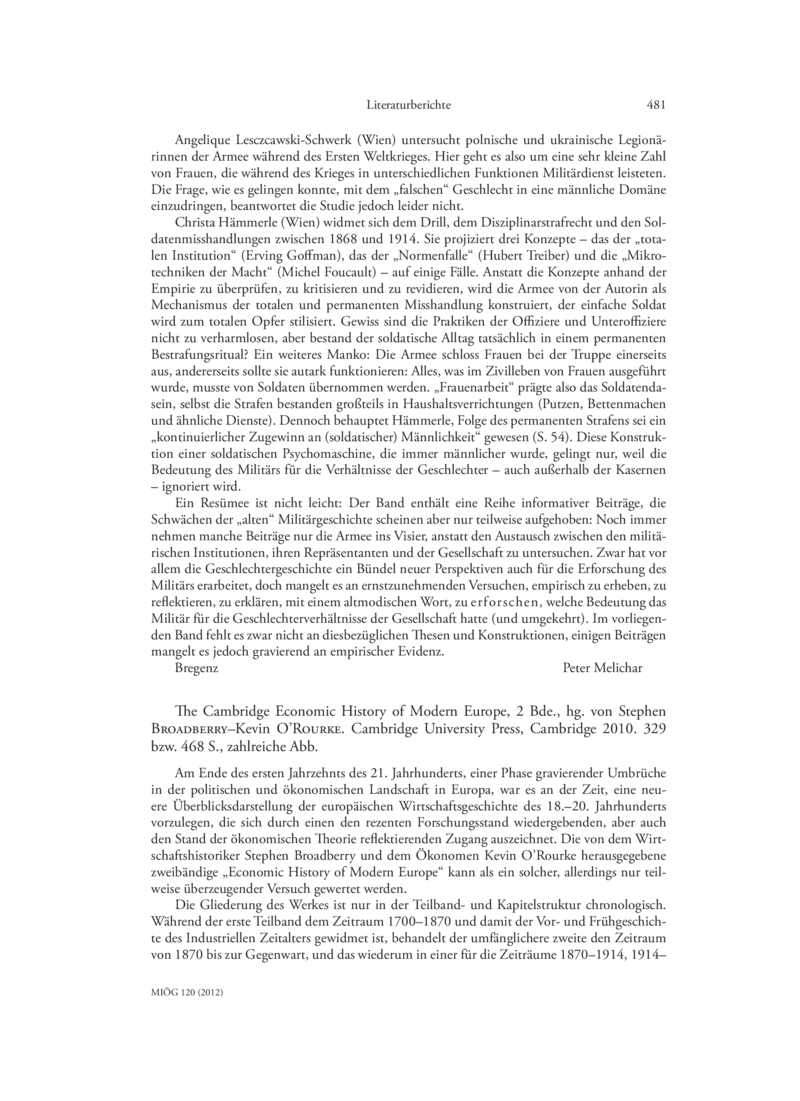 Open gallery for The Cambridge Economic History of Modern Europe