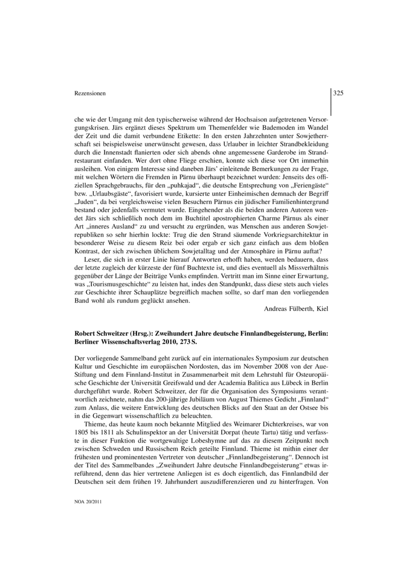 Open gallery for Zweihundert Jahre deutsche Finnlandbegeisterung