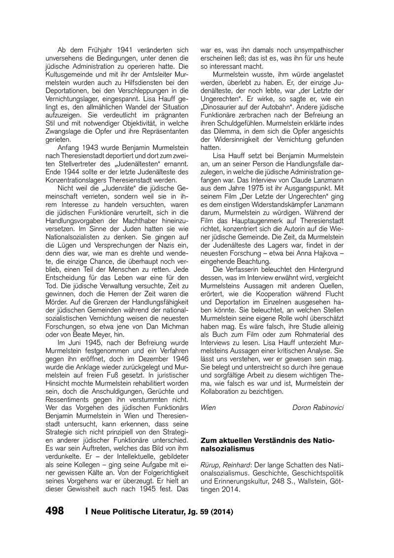 Open gallery for Der lange Schatten des Nationalsozialismus