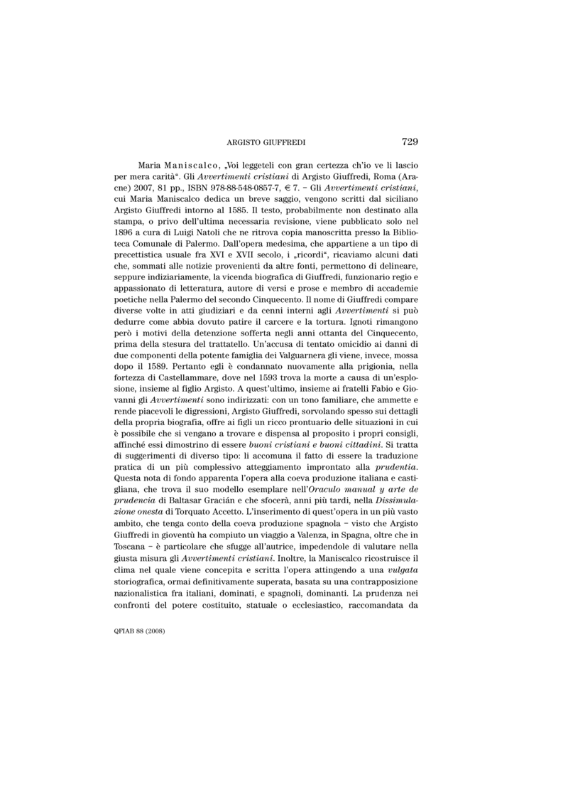 Open gallery for "Voi leggetegli con gran certezza ch'io ve gli lascio per mera carità"