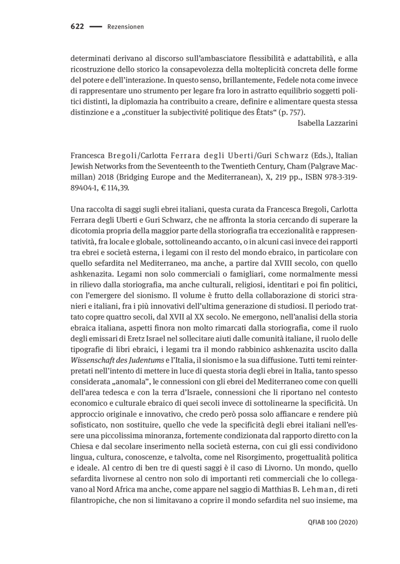 Open gallery for Italian Jewish Networks from the Seventeenth to the Twentieth Century