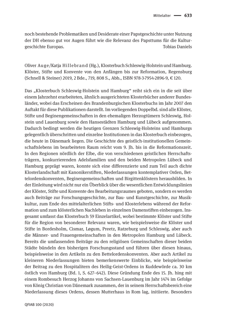 Open gallery for Klosterbuch Schleswig-Holstein und Hamburg
