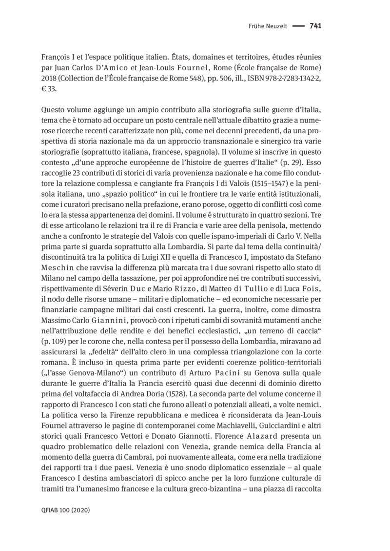 Open gallery for François I et l’espace politique italien