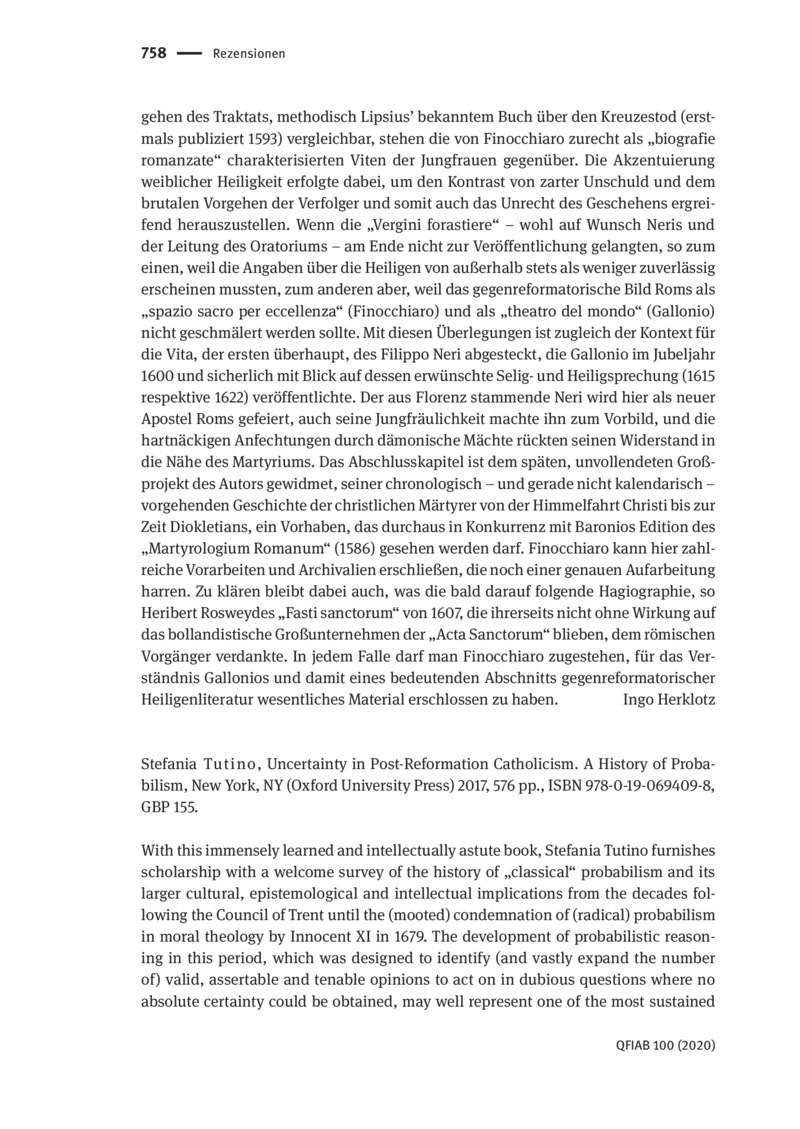 Open gallery for Uncertainty in Post-Reformation Catholicism