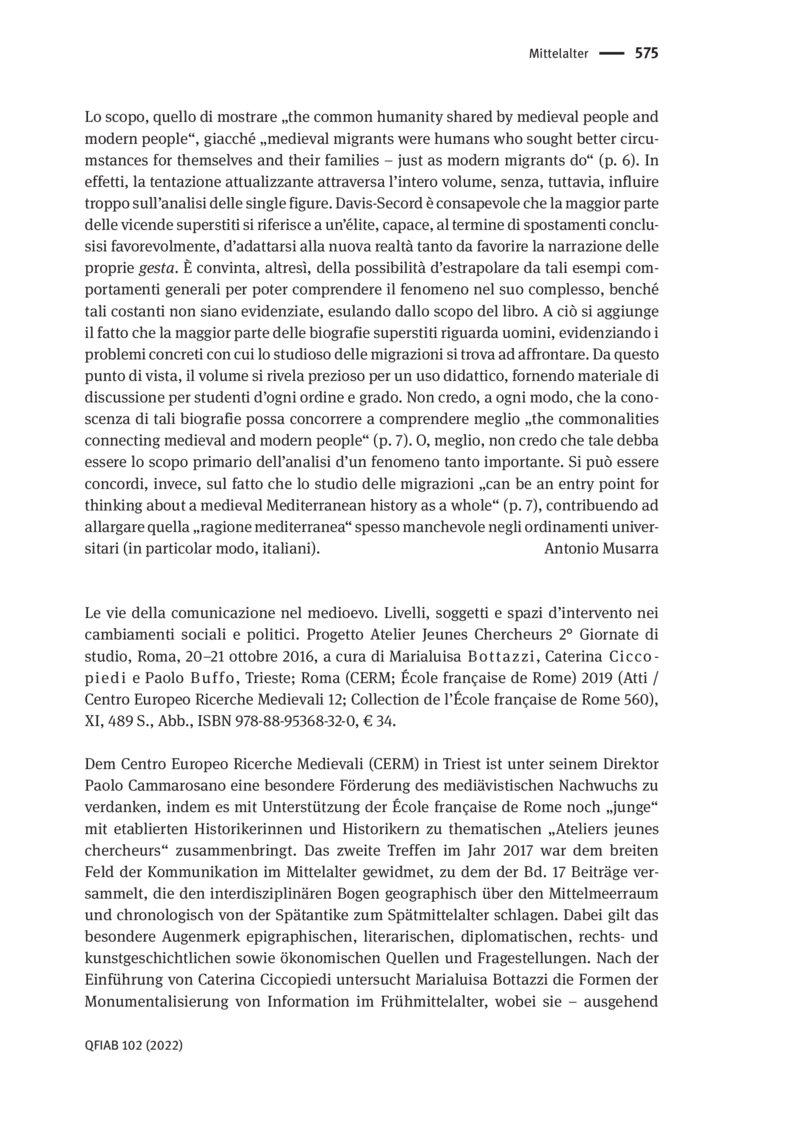 Open gallery for Le vie della comunicazione nel medioevo