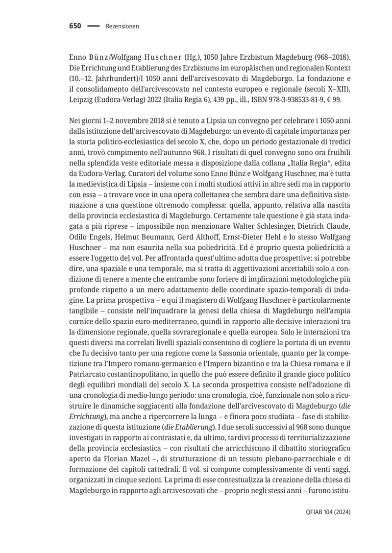 Open gallery for 1050 Jahre Erzbistum Magdeburg (968–2018)