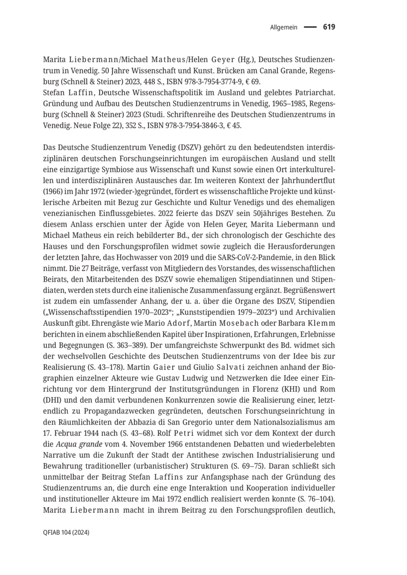 Open gallery for Deutsche Wissenschaftspolitik im Ausland und gelebtes Patriarchat