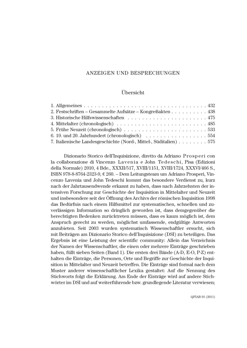 Open gallery for Dizionario Storico dell’Inquisizione
