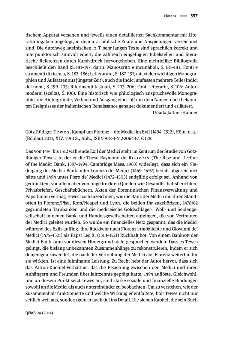 Open gallery for Kampf um Florenz - die Medici im Exil (1494-1512)