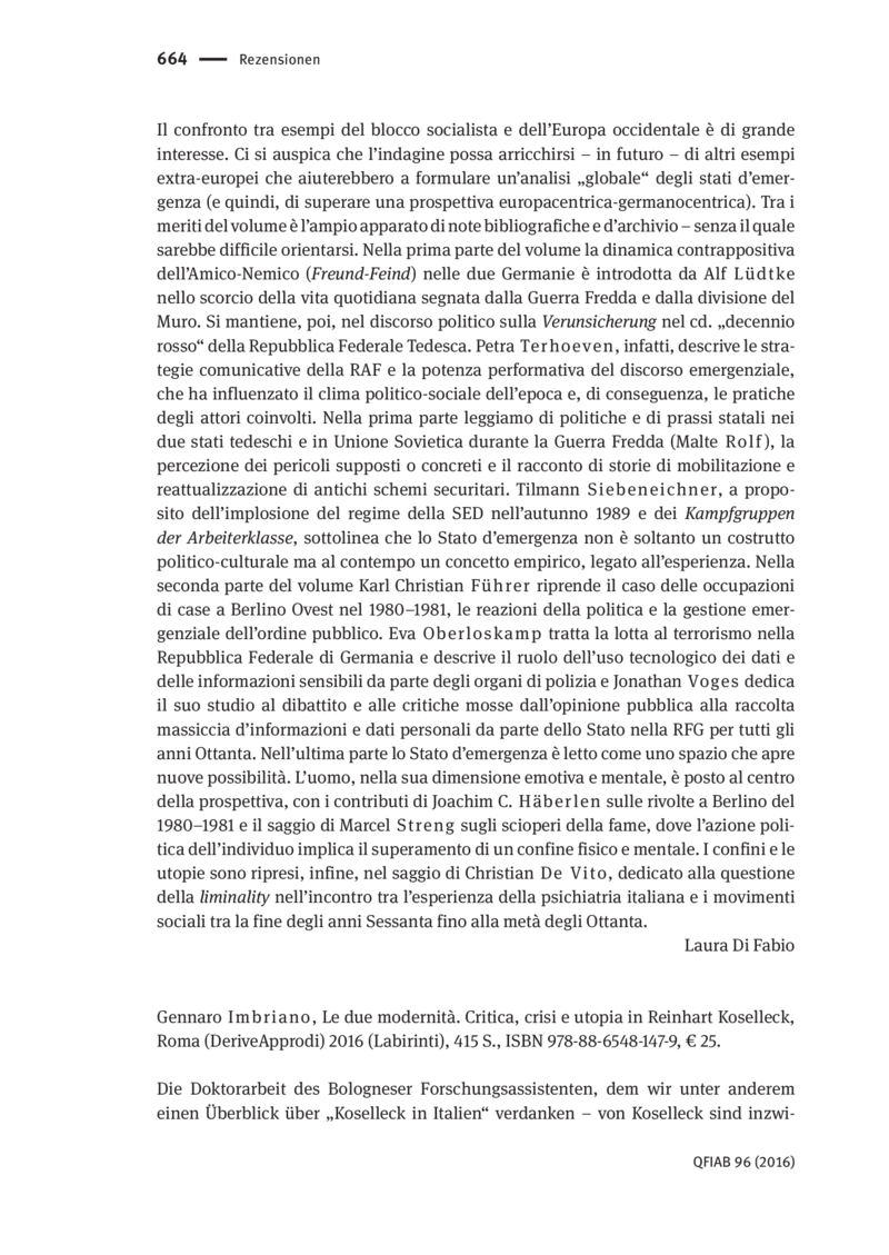 Open gallery for Le due modernità