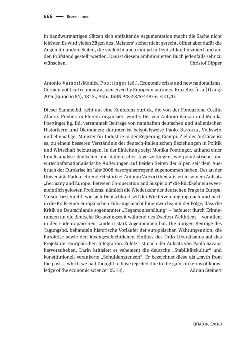 Open gallery for Economic Crisis and New Nationalisms