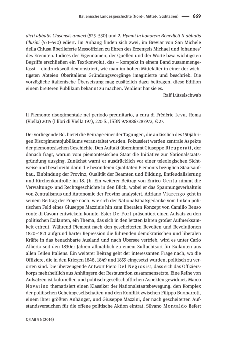 Open gallery for Il Piemonte risorgimentale nel periodo preunitario