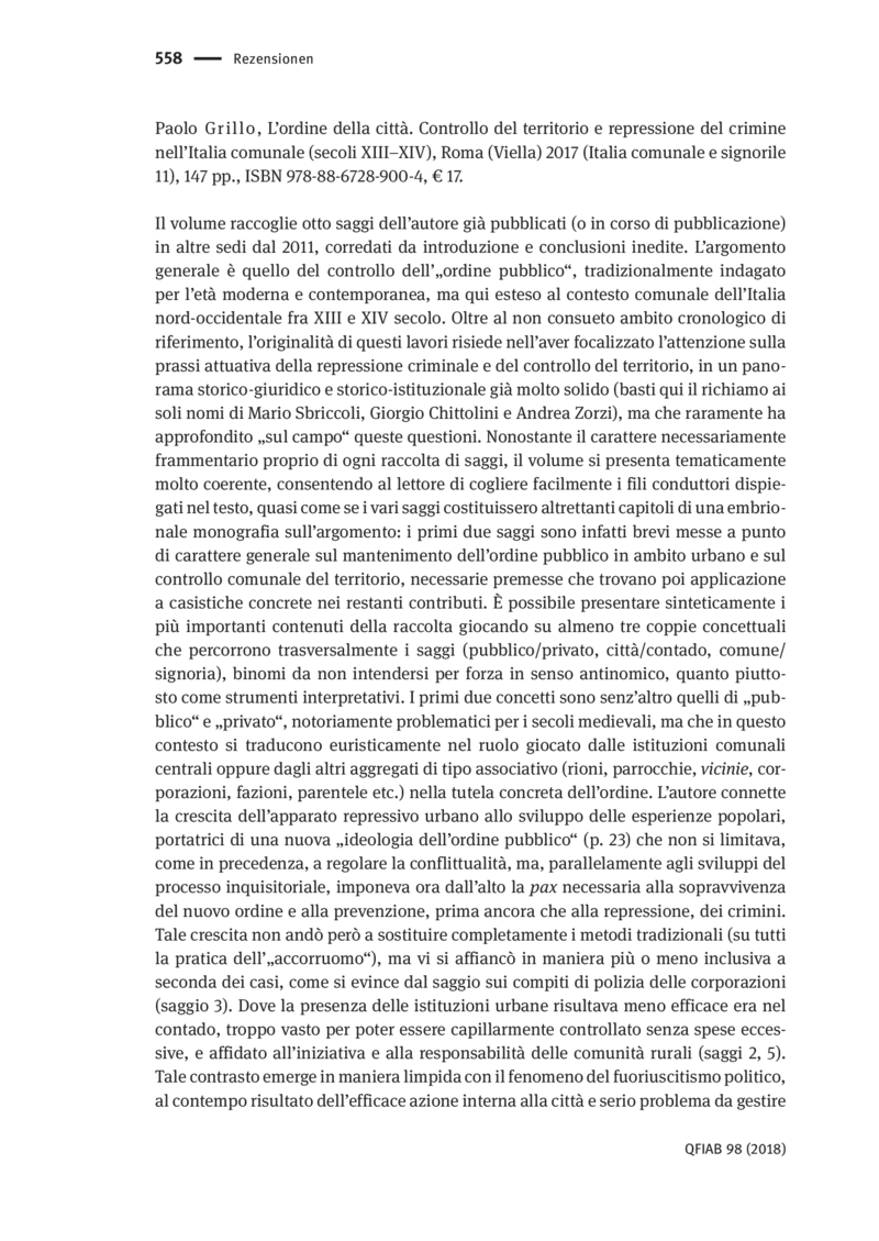 Open gallery for L’ordine della città