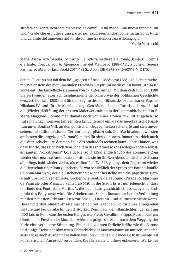 Open gallery for La pittura medievale a Roma, 312–1431. Corpus e atlante