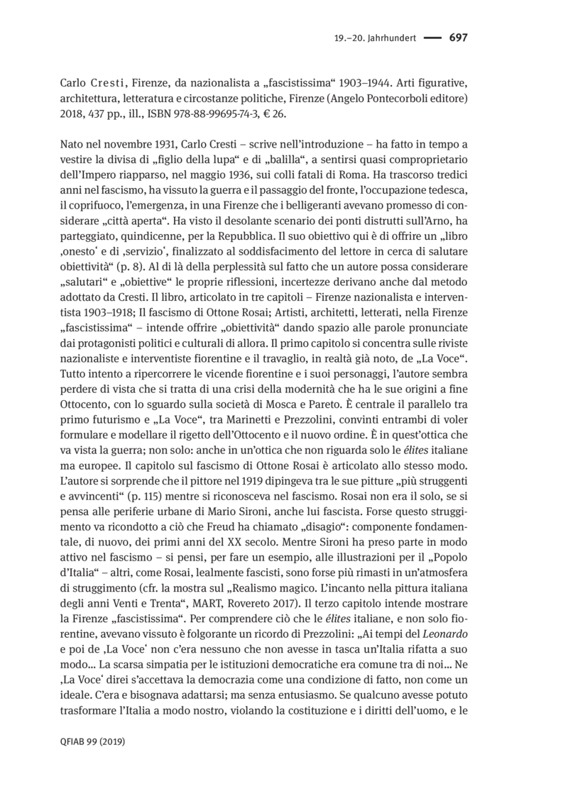 Open gallery for Firenze, da nazionalista a „fascistissima“ 1903–1944