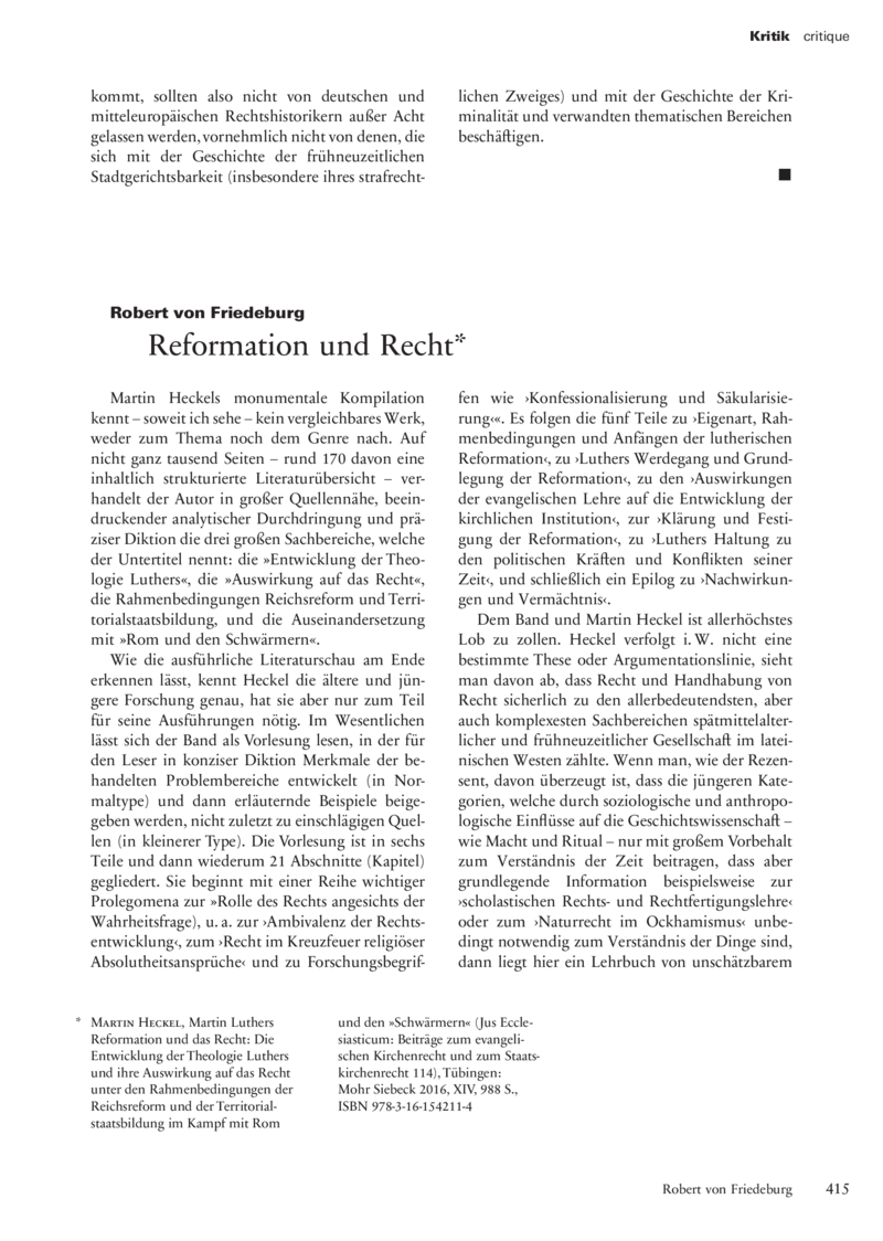 Open gallery for Martin Luthers Reformation und das Recht