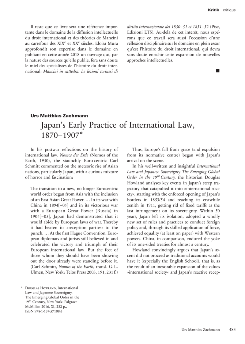 Open gallery for International Law and Japanese Sovereignty
