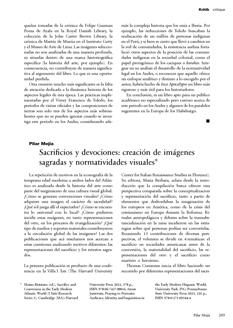 Open gallery for Sacriﬁce and Conversion in the Early Modern Atlantic World