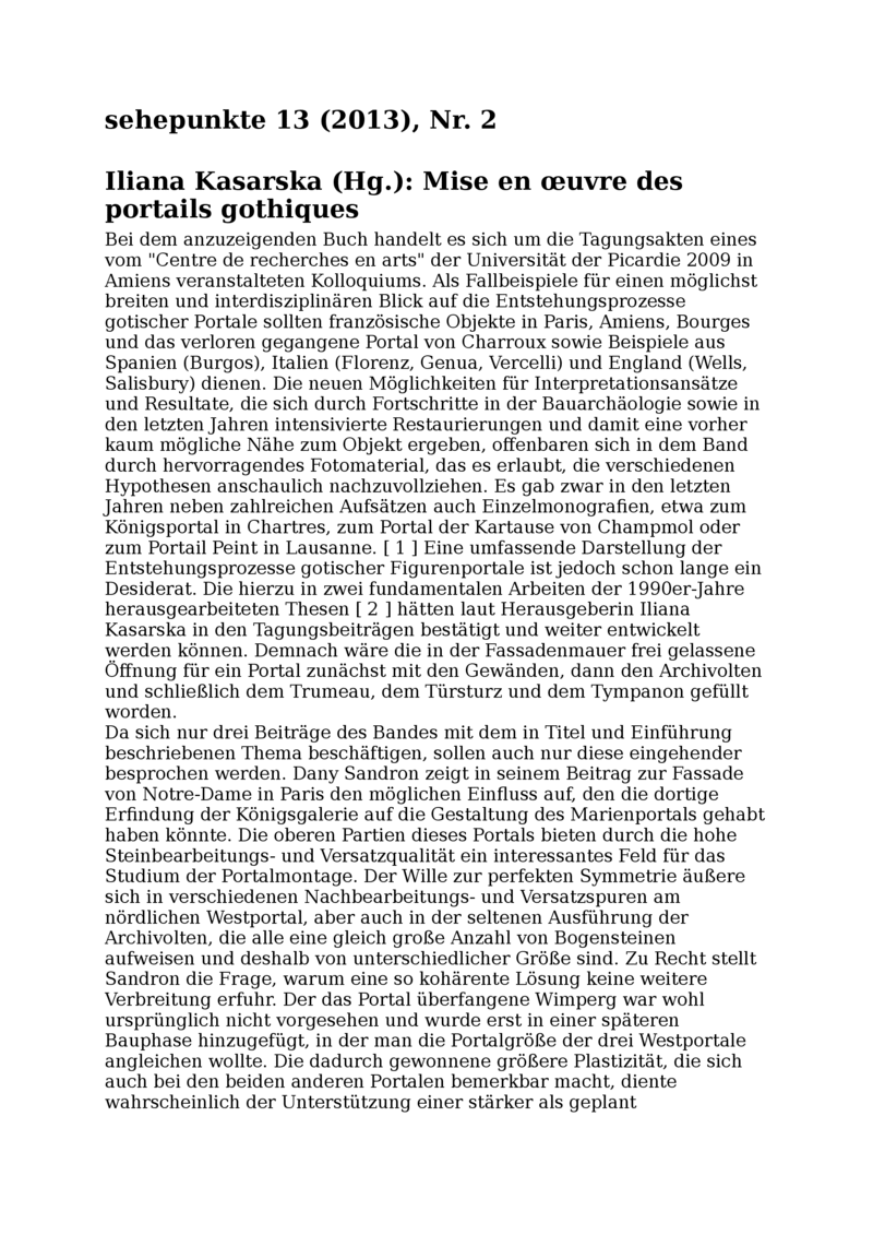 Open gallery for Mise en œuvre des portails gothiques