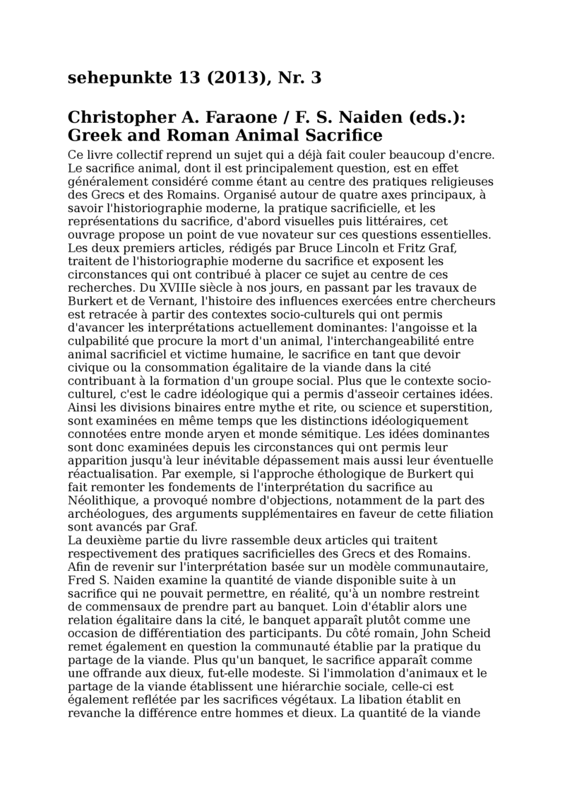 Open gallery for Greek and Roman Animal Sacrifice