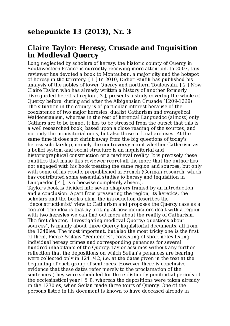 Open gallery for Heresy, Crusade and Inquisition in Medieval Quercy