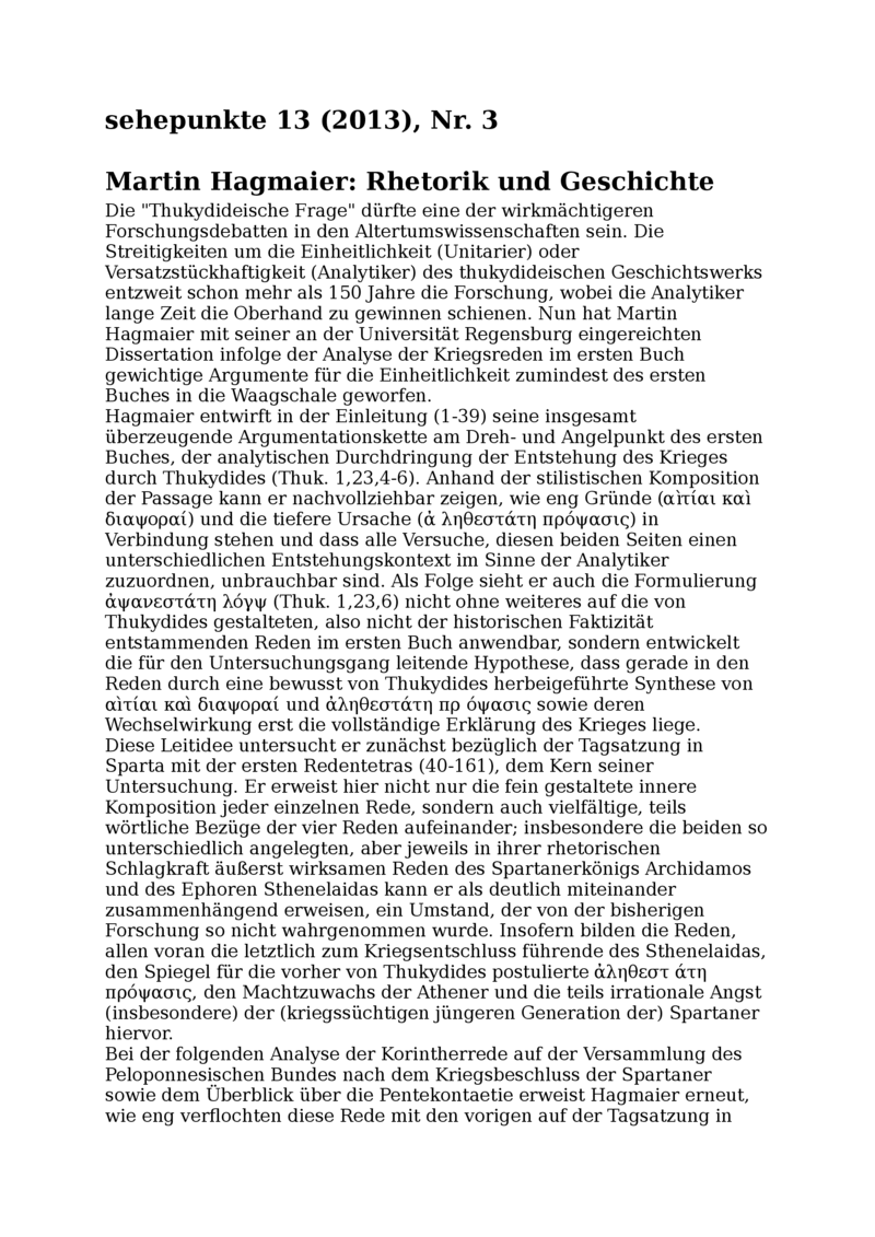 Open gallery for Rhetorik und Geschichte