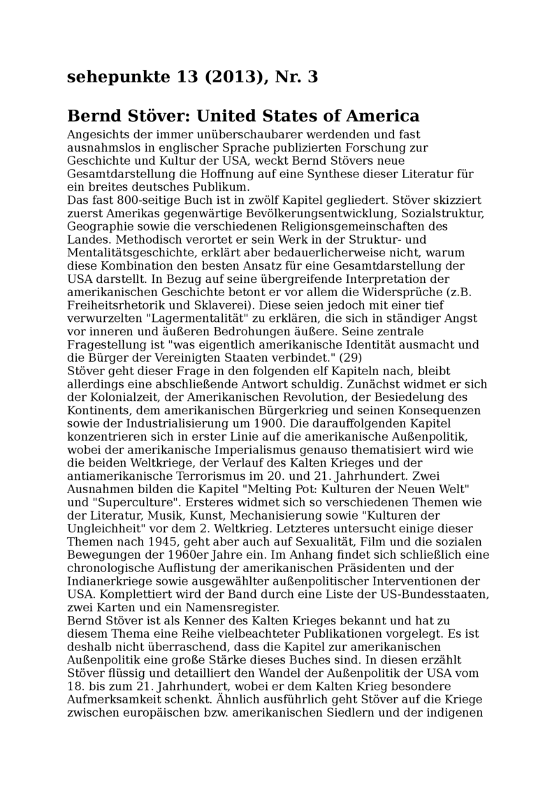 Open gallery for United States of America. Geschichte und Kultur