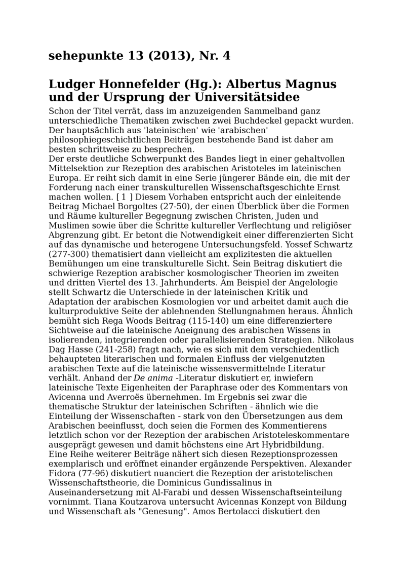 Open gallery for Albertus Magnus und der Ursprung der Universitätsidee