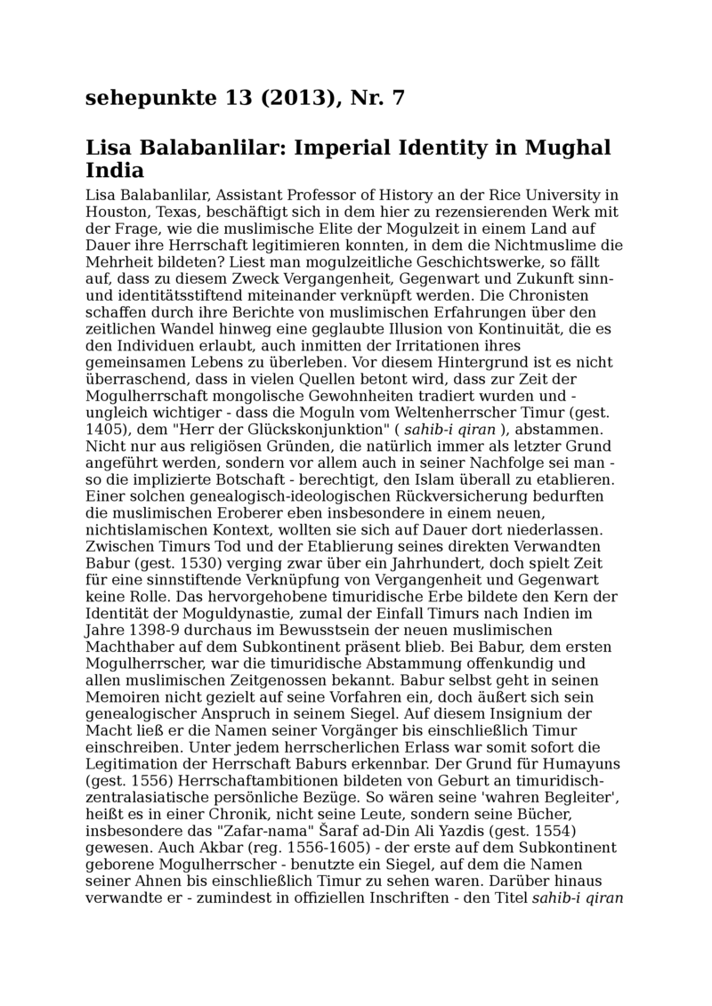 Open gallery for Imperial Identity in Mughal India