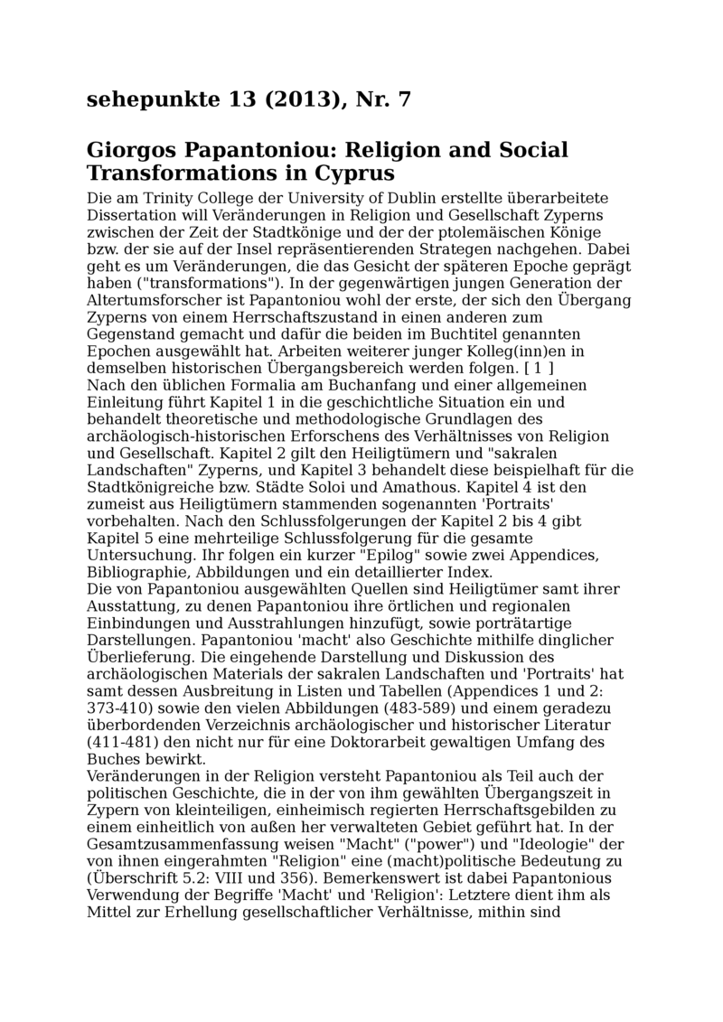 Open gallery for Religion and Social Transformations in Cyprus