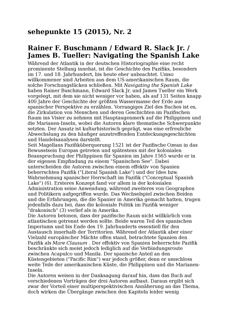 Open gallery for Navigating the Spanish Lake