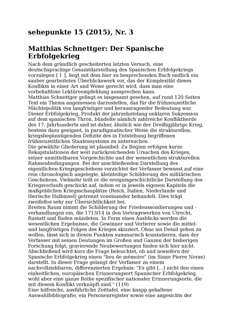 Open gallery for Der Spanische Erbfolgekrieg 1701-1713/14