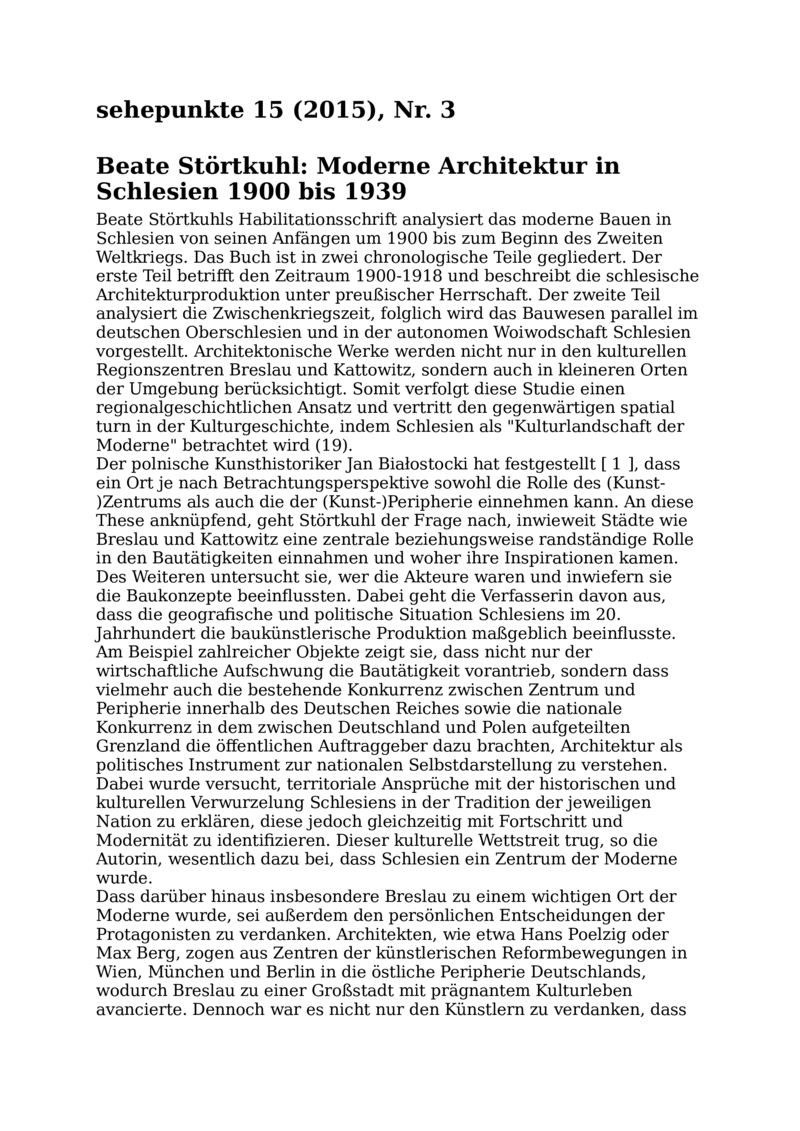 Open gallery for Moderne Architektur in Schlesien 1900 bis 1939
