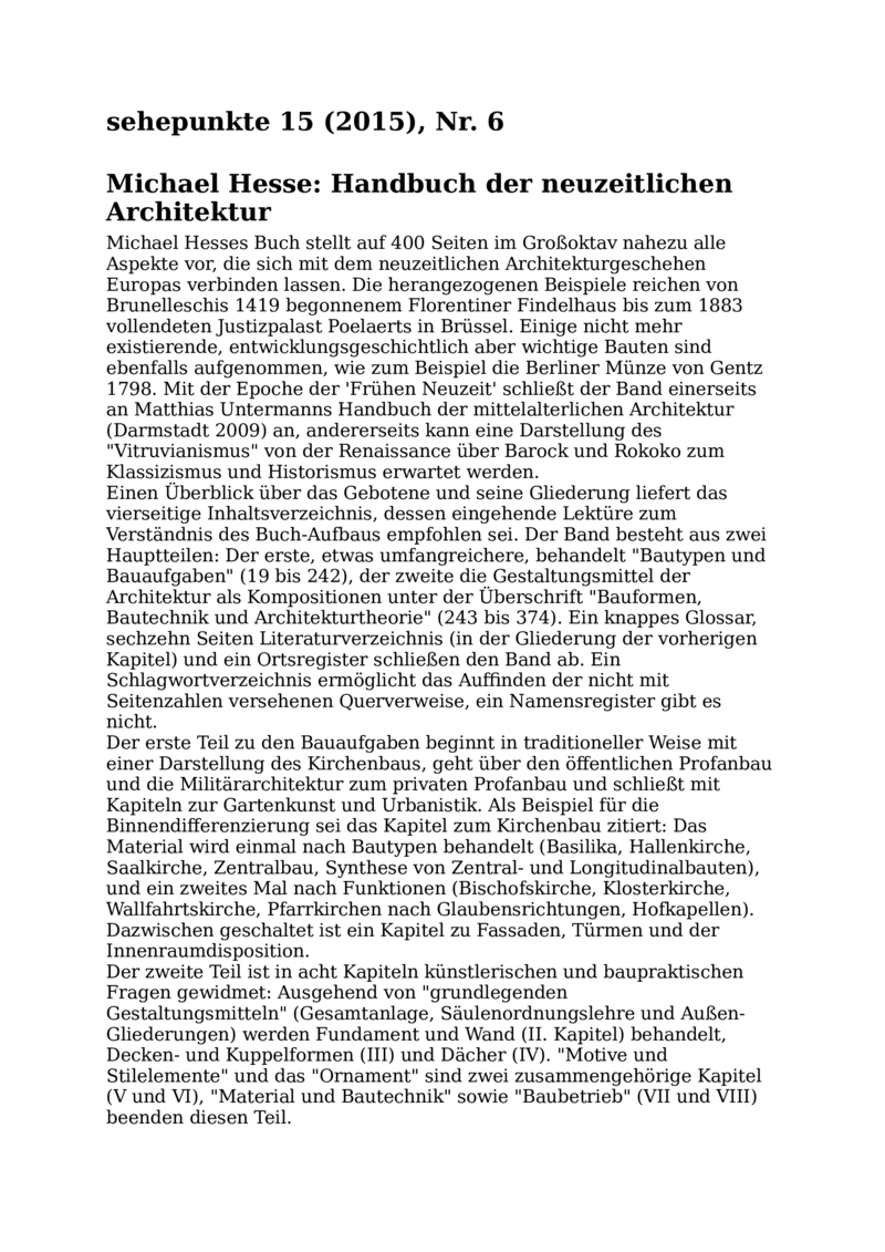 Open gallery for Handbuch der neuzeitlichen Architektur